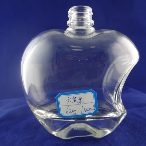 Bouteille en verre de cidre de pomme de 100 ml 300 ml avec une surface décale et un type de scellement en liège