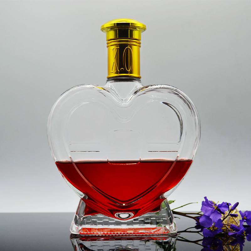OEM/ODM Acceptable Bouteille en verre de 1 litre pour alcool Whisky Gin Tequila de professionnel
