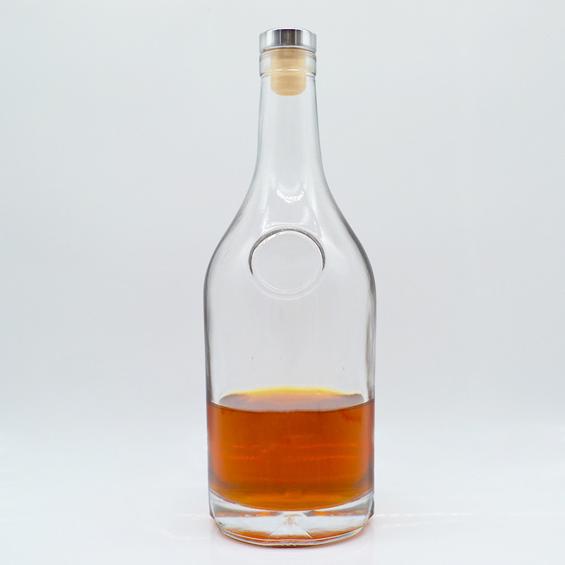Impression personnalisée du logo 50 ml Mini bouteille en verre pour patron Tequila en vrac 50 cl 750 ml Gin Vodka